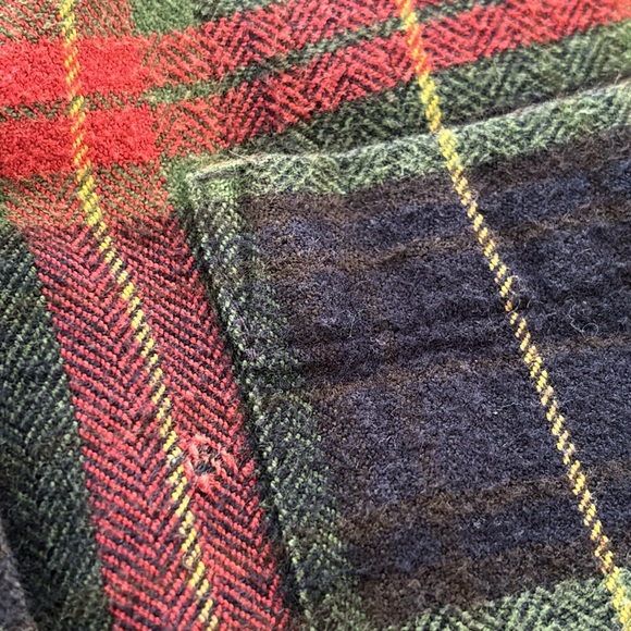 VINTAGE PARIS SPORTS CLUB FLANNEL BUTTON DOWN - Picture 6 of 6